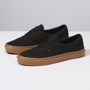 Vans Bayan Spor Ayakkabı Gum Era Siyah | 96725-274